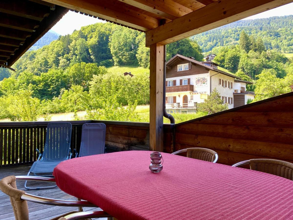 Alpenapart Montafon - Haus Engstler Schruns ภายนอก รูปภาพ