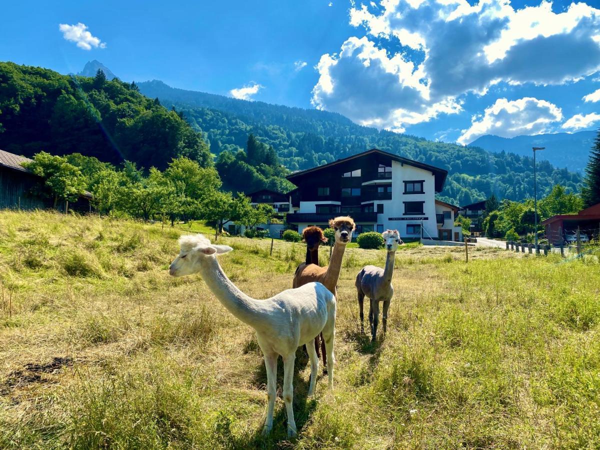 Alpenapart Montafon - Haus Engstler Schruns ภายนอก รูปภาพ